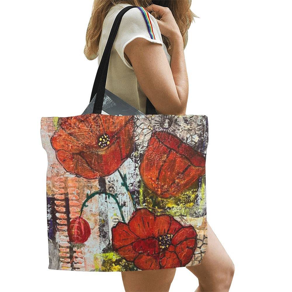 large npoppy tote