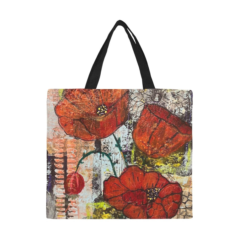 large npoppy tote