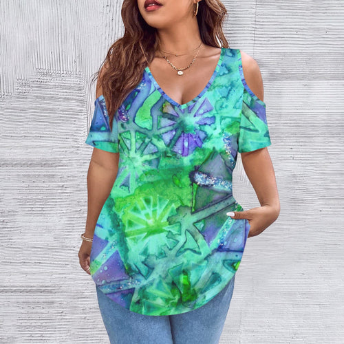 Blue green tank