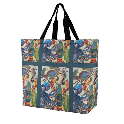 Artisan Custom One Shoulder Shopping Tote