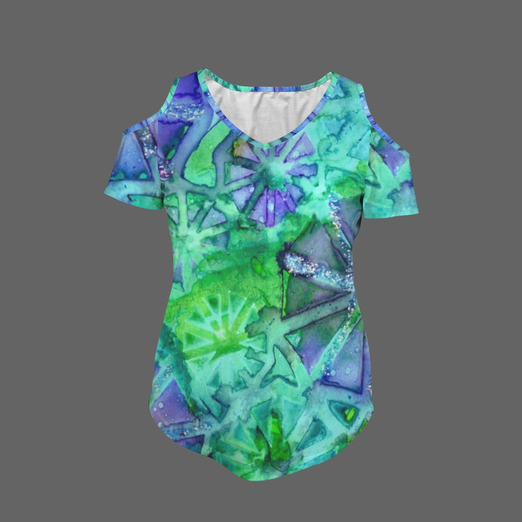 Blue green tank