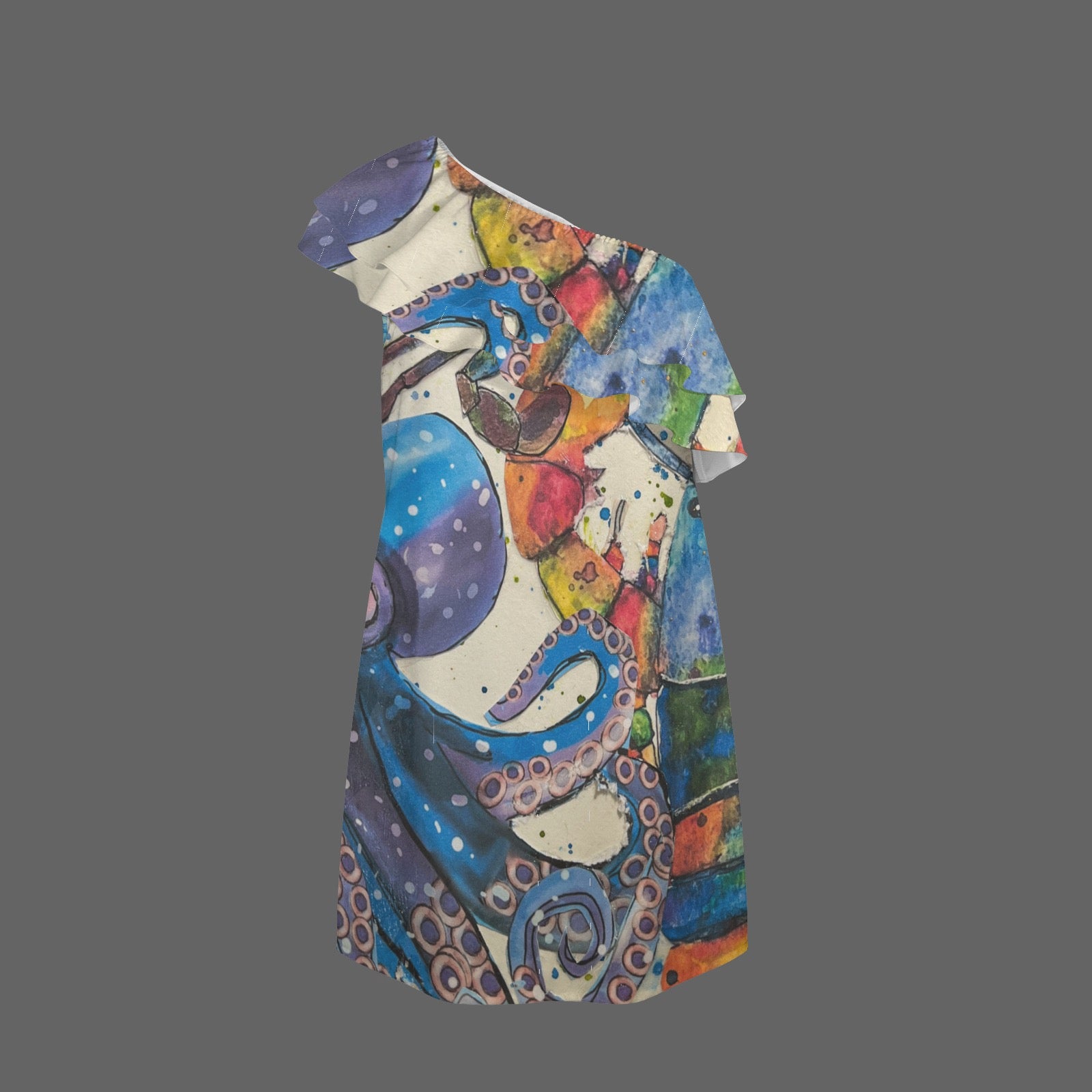 Ocean Vibes One shoulder