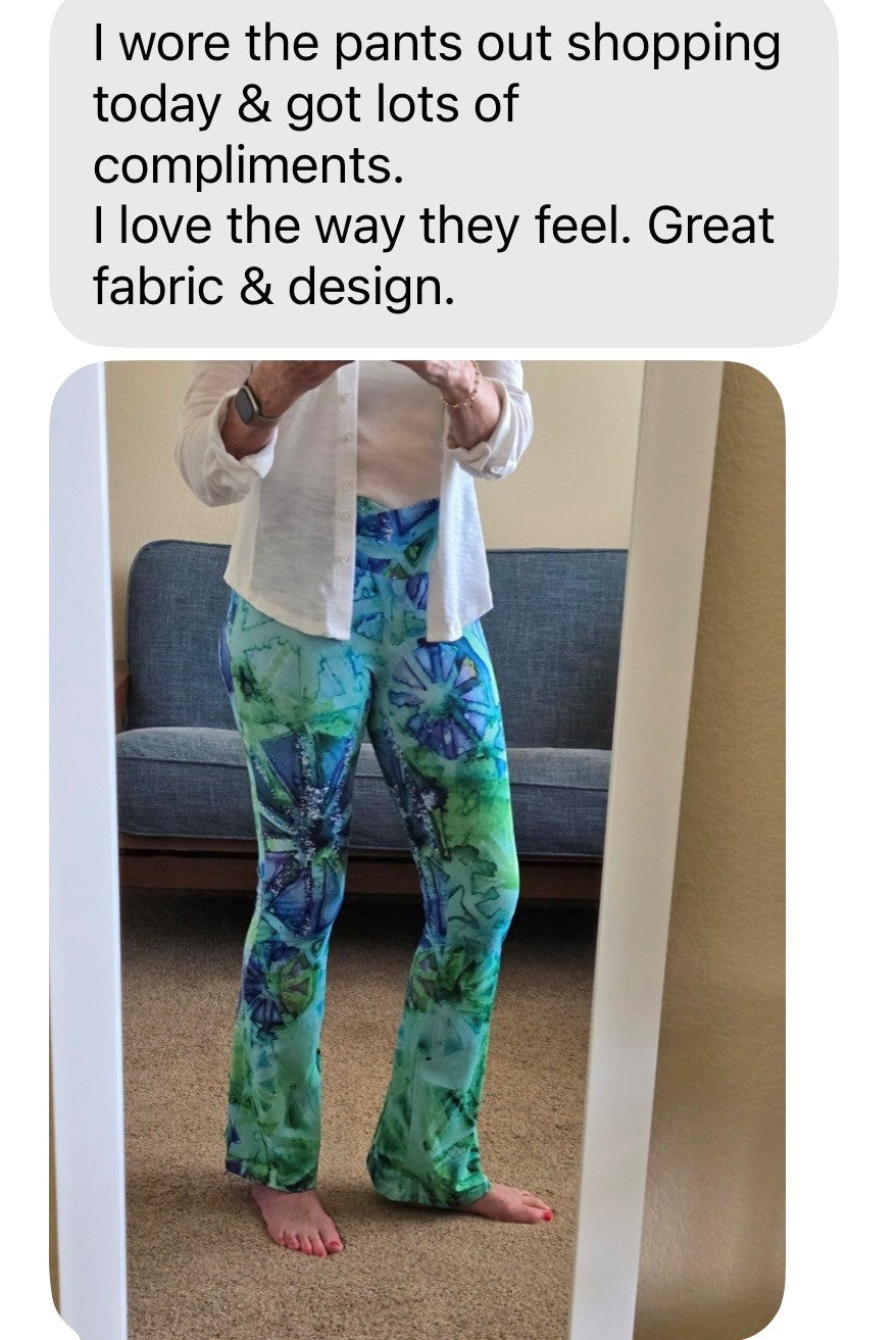 Jamie T loved the leggings and she looks fabulous in them.