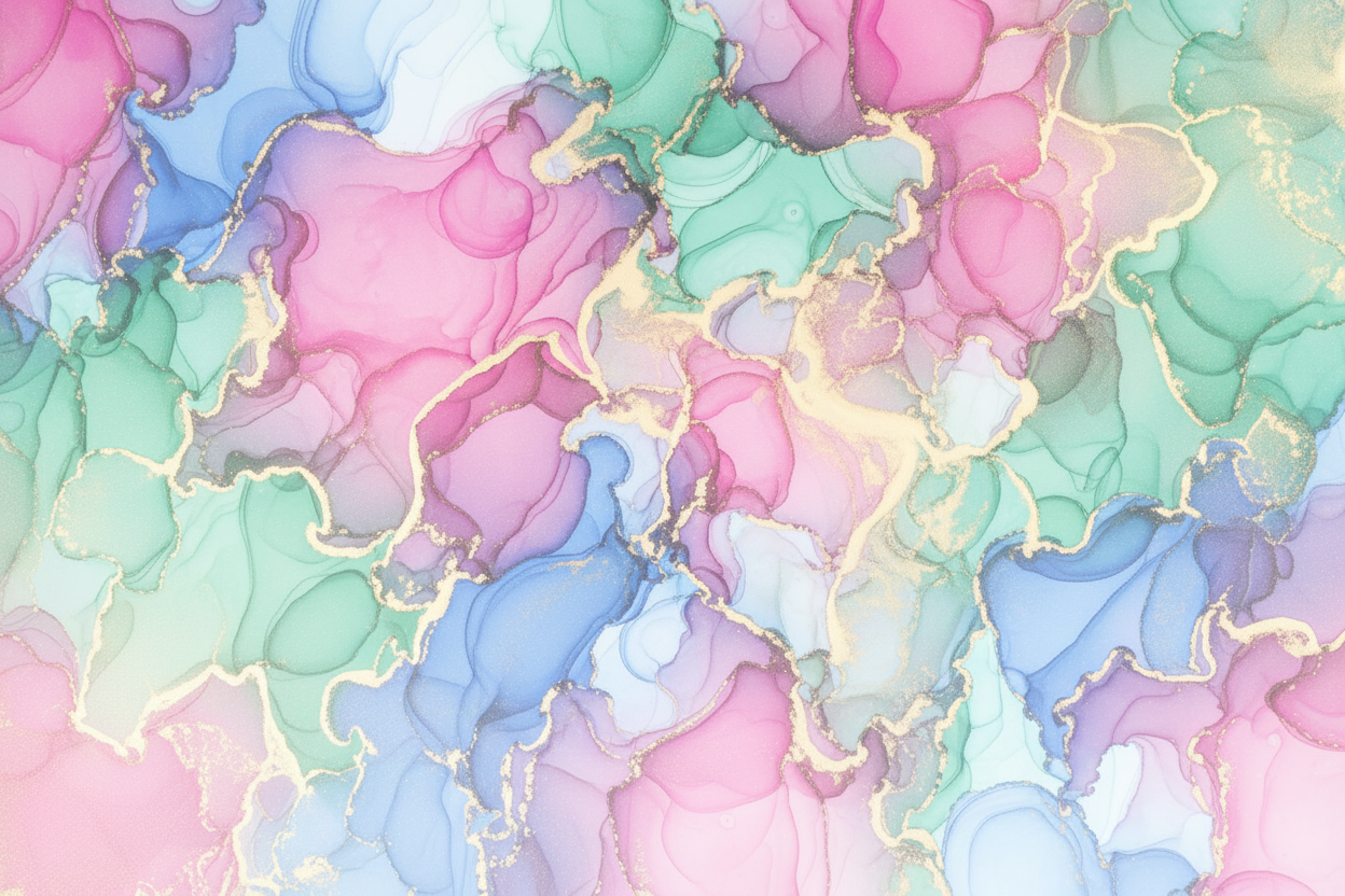 Lighter Alcohol Ink Abstract Hero Banner